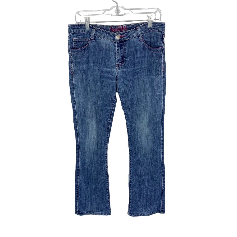 Southpole Embroidered 5 Pocket Blue Jeans Womens 11